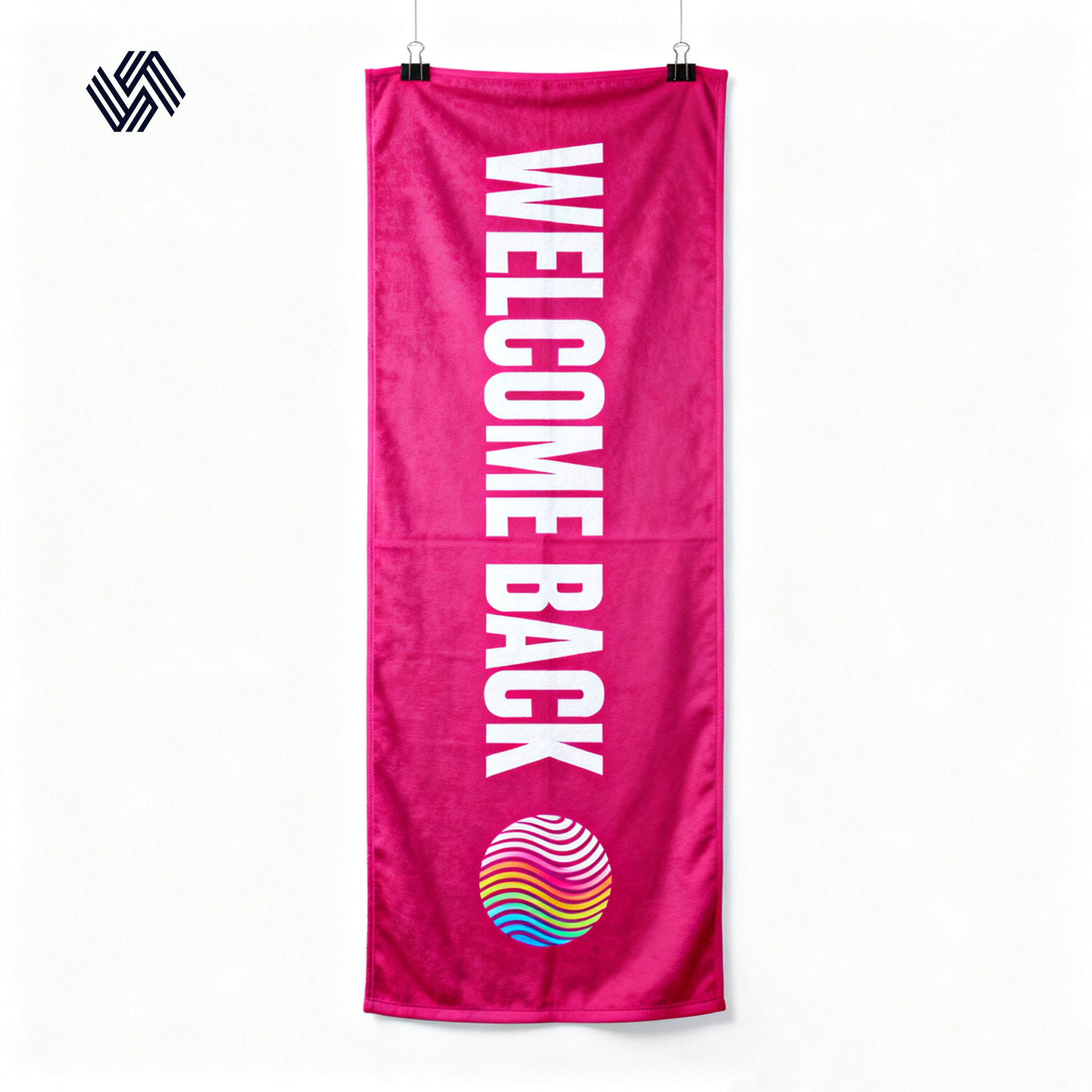 منشفة رالي مطبوعة