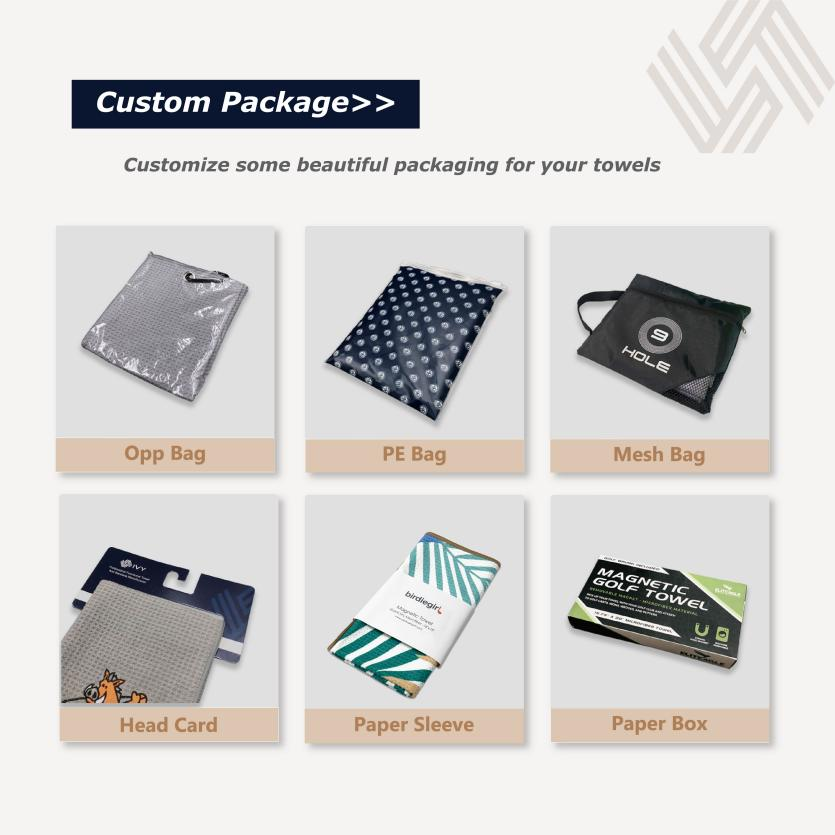 Elevate Your Golf Towel Branding: Choosing the Right Packaging