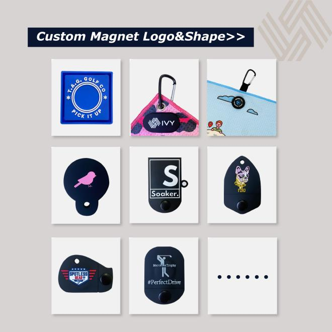 Maximize Brand Impact: Custom Logo Options for Golf Towels – Printing, Embroidery & Magnetic Clips