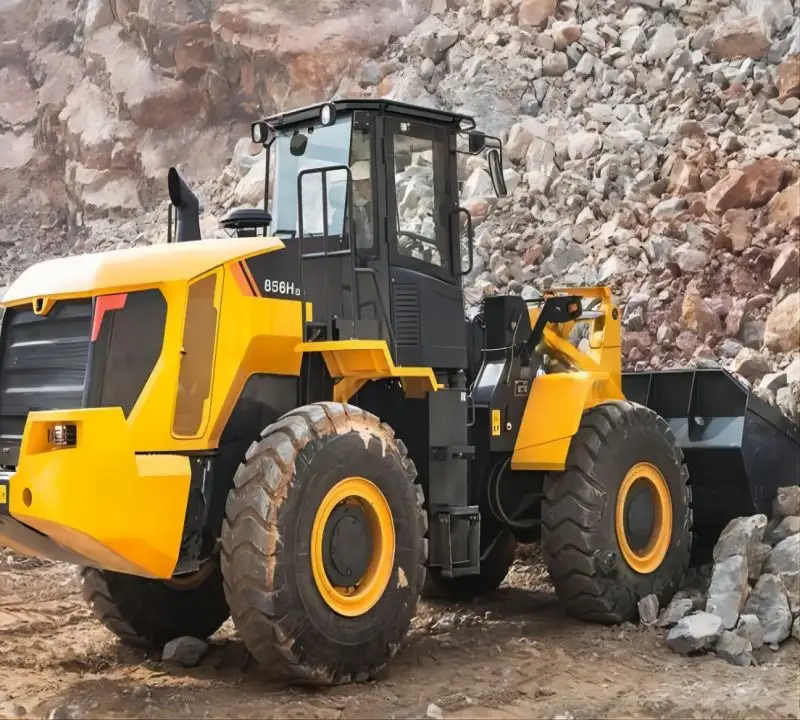 Carregadeiras sobre Rodas: Aprimorando o Manuseio de Materiais na Construção
