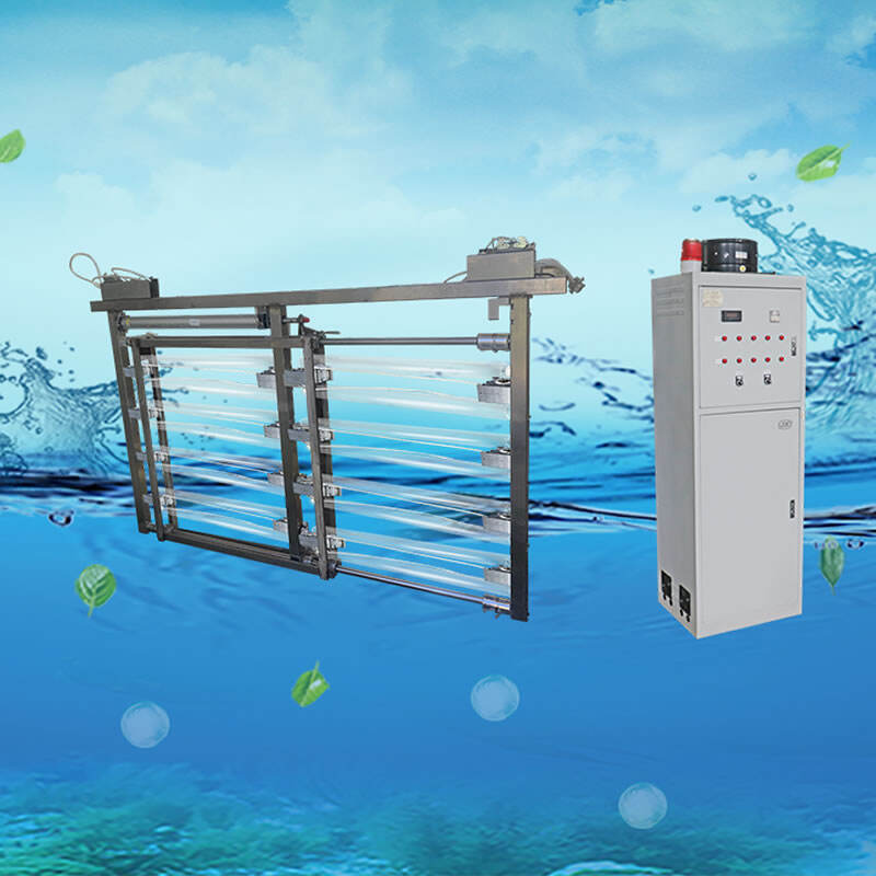 Solutions de stérilisation de l'eau par UV en canal ouvert