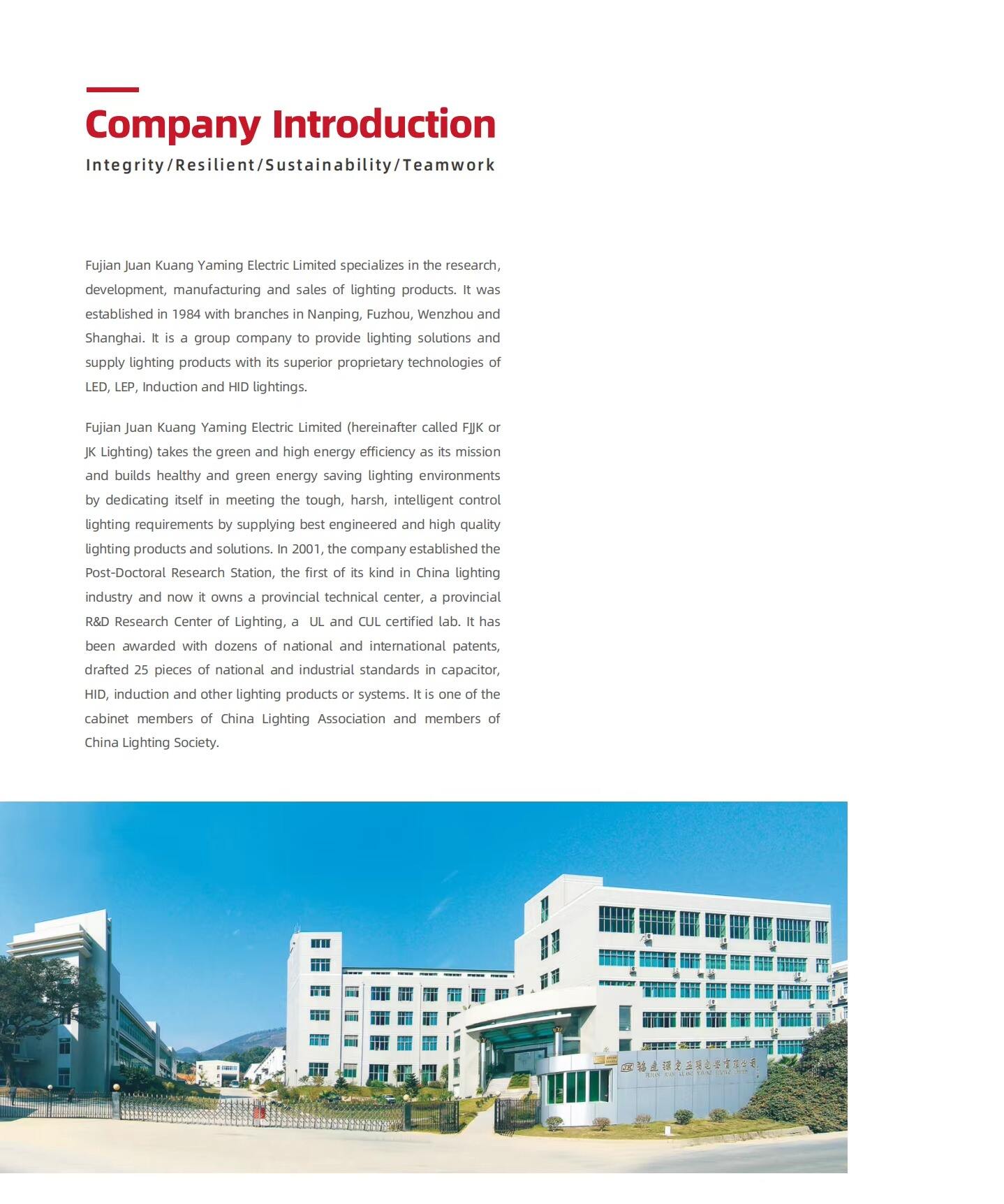 Company intro