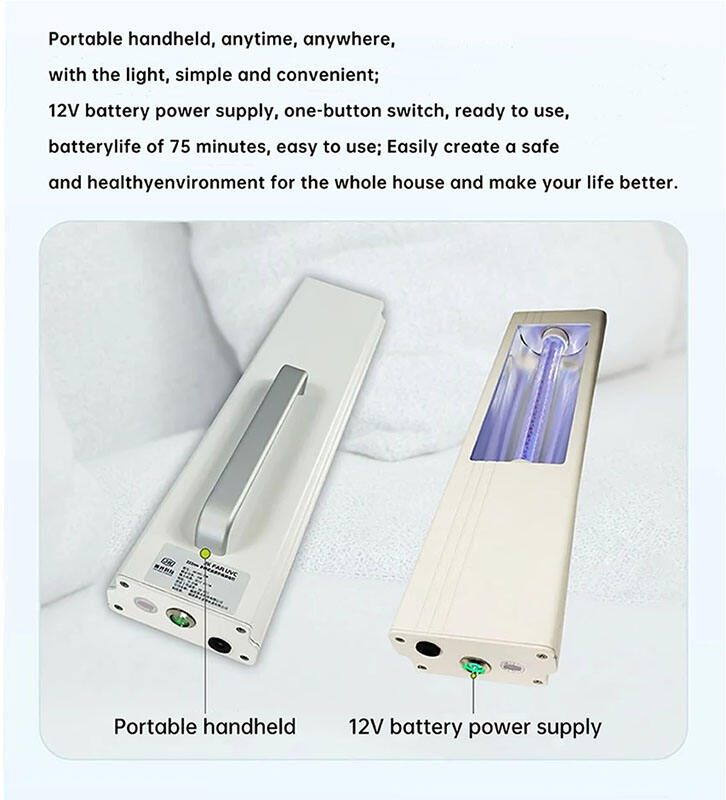 Désinfectant à UVC lointain rechargeable – Solutions de désinfection avancées