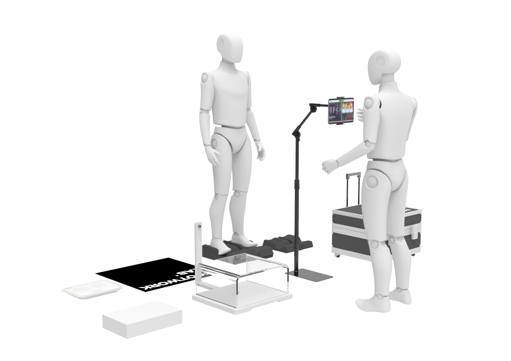 2D foot scanner