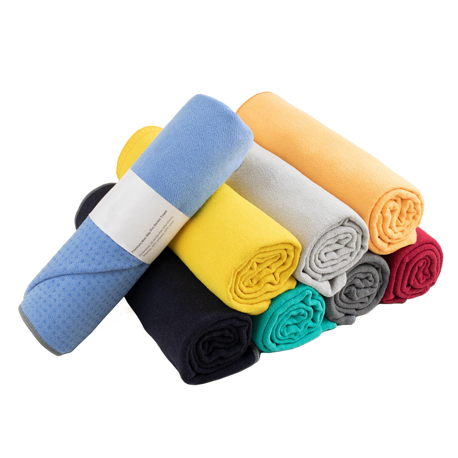 Quick Dry Breathable Microfibre Polyester Custom Print Yoga Towels