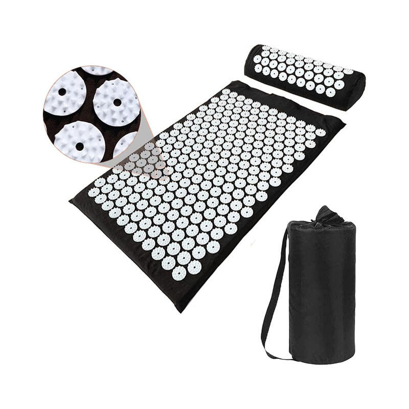 Acupuncture Massage Mat pad Organic Acupressure Mat And Pillow Set For Body Massage