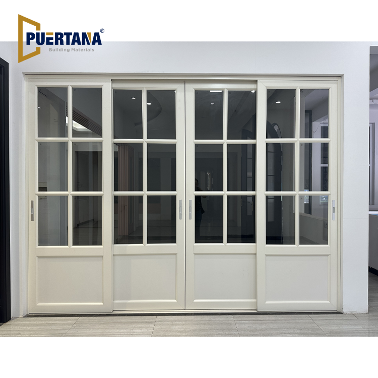 French Style Interior Aluminum Sliding Door