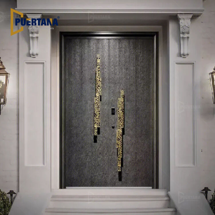 ‌ArmorCore Aluminum Entry Door‌ - Multi-Point Lock System