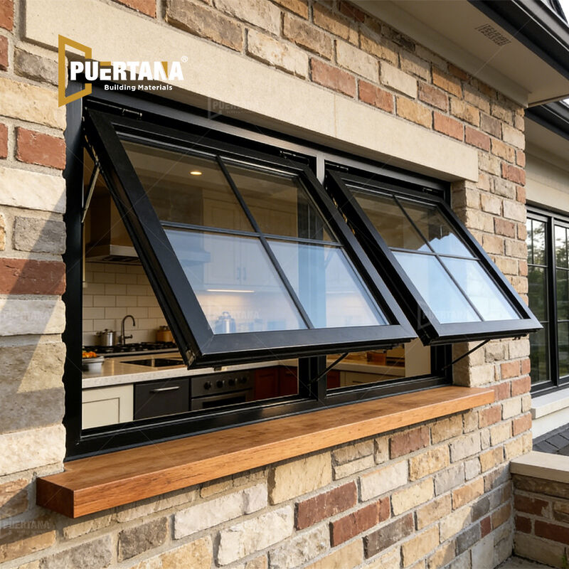 Bespoke Customize Residential Replacement Aluminium Awning and Casement Windows Manufacturer