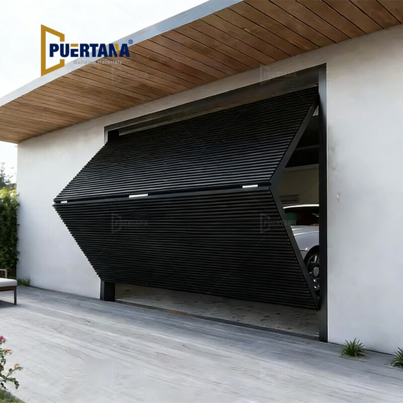 Vertical Lift Folding Bi-Fold and Hydraulic Aluminum Garage Doors