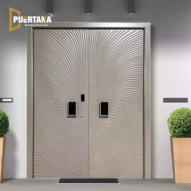 High-Grade Aluminum Front Door - Weather Resistant