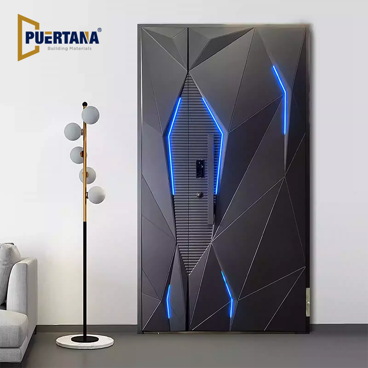 Aluminum Front Door with Smart Doorbell Integration