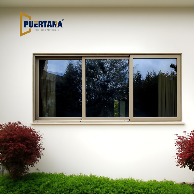 Thermal Break Aluminum Slider Horizontal Sliding Windows
