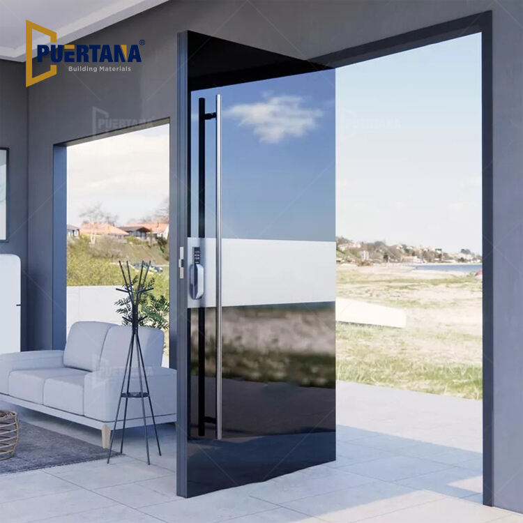 Custom Size Aluminum Entry Door - Made to Order