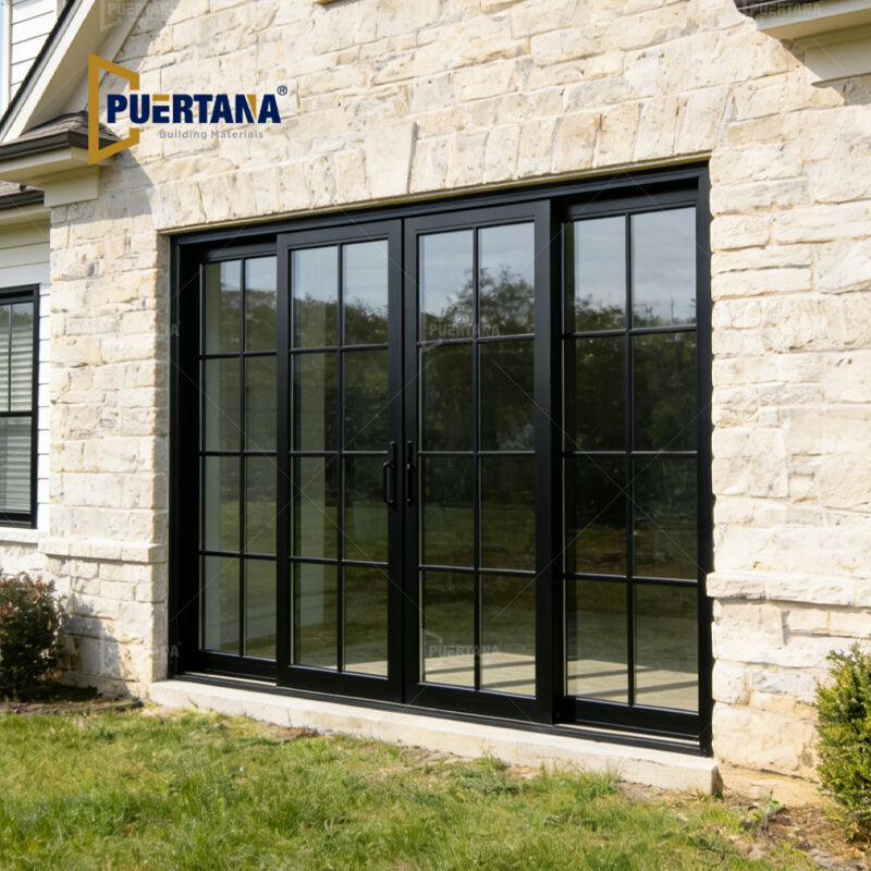 Aluminium Sliding Patio Doors Exterior External Multi-Slide Stacking Slider Door