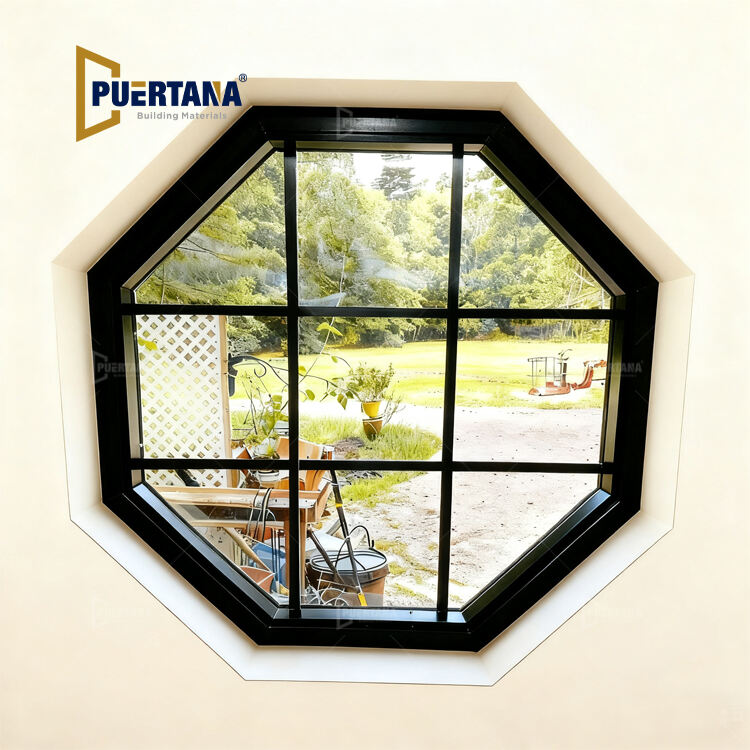 Special Shape Picture Fixed Window Aluminum Octagon Windows