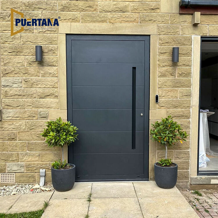 ‌AutoSeal Aluminum Front Door‌ - Weatherproof Magnetic Gasket