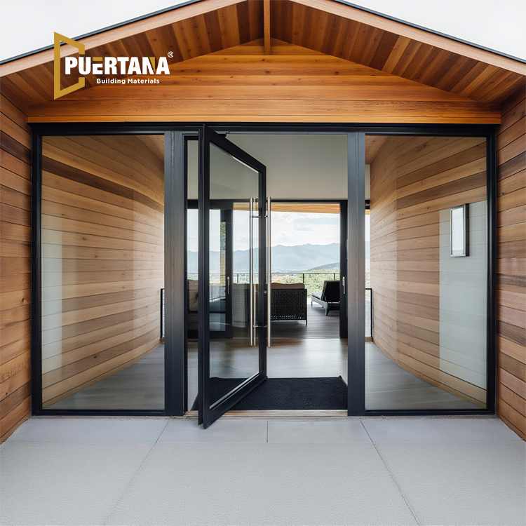 Premium Aluminum Glass Pivot Doors: Redefining Entryways with Stunning Designs