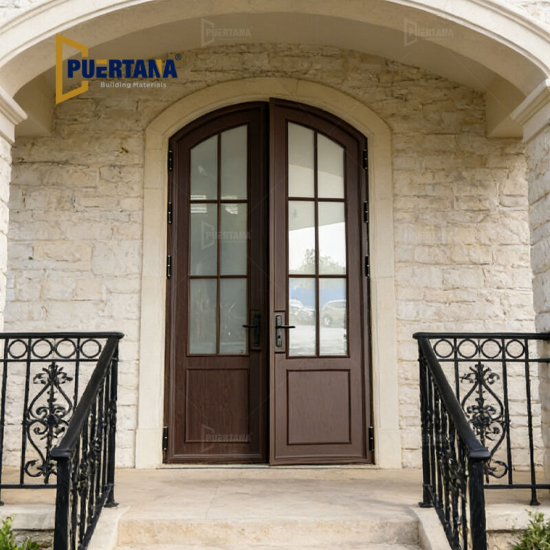 أبواب متأرجحة زجاجية من الألومنيوم الموفرة للطاقة: اجعل منزلك دافئًا مع تقليل تكاليف المرافق