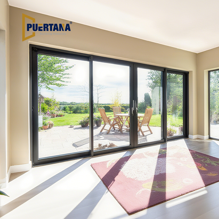 Lift And Slide Patio Door Low-e Glass Aluminum Sliding Door