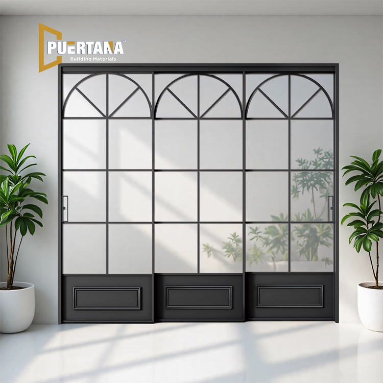 Space-Saving Interior Aluminum Sliding Room Divider