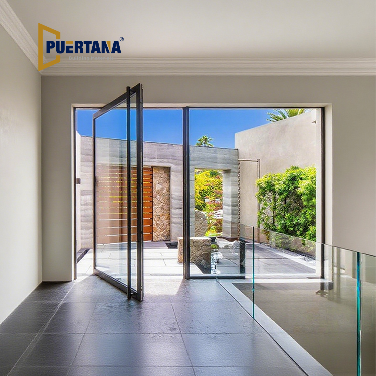 Versatile Aluminum Glass Pivot Doors: Perfect for Modern Residences and Commercial Spaces