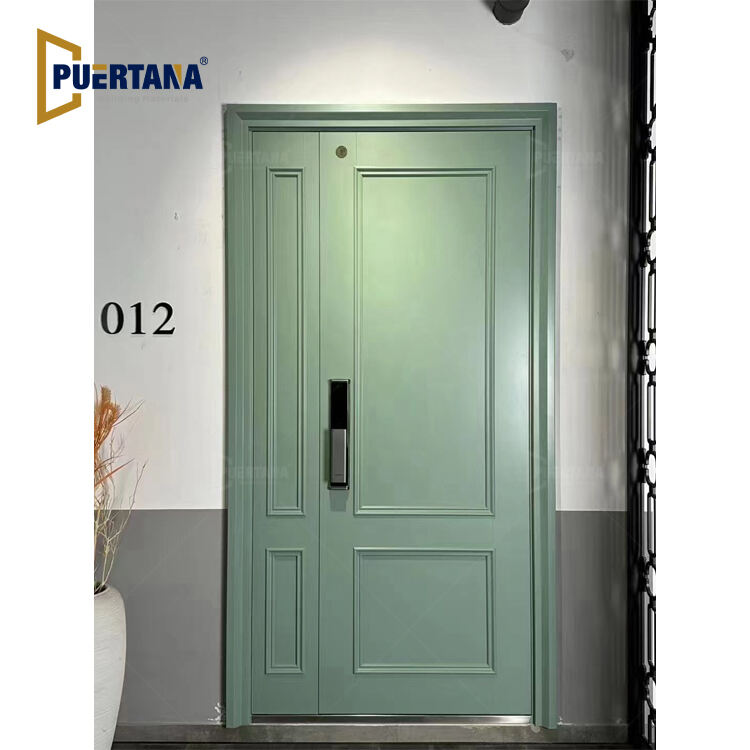 Classical Luxury Aluminum Front Entry Doors For Entrance