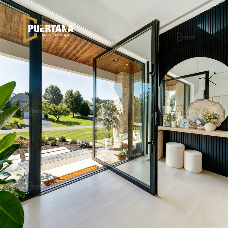 Energy-Efficient Aluminum Glass Pivot Doors: Optimize Comfort and Style Year-Round
