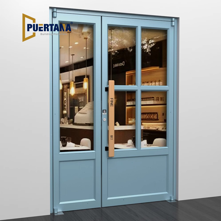 Powder-Coated Aluminum Storefront Door – 50+ Color Options & Weatherproof Finish