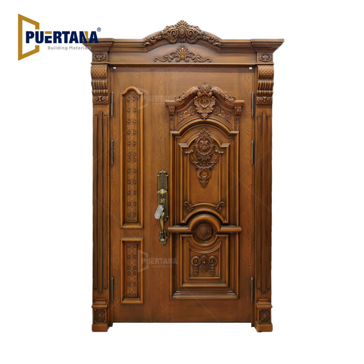 Luxury Cast Aluminum Armoured Door Front Entry Door