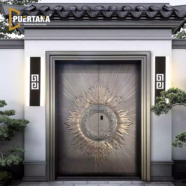 ‌Floating Aluminum Art Door‌ | Hidden Hinge Design