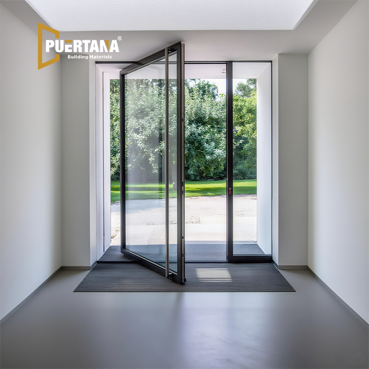 Innovative Aluminum Glass Pivot Doors: Experience Seamless Transitions Between Spaces