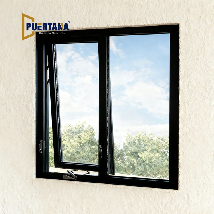 Durable Aluminum Crank Out Awning Windows: Enhance Natural Light with Rain Protection