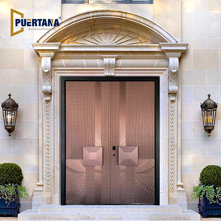 Premium Aluminum Front Entry Door - Modern & Secure