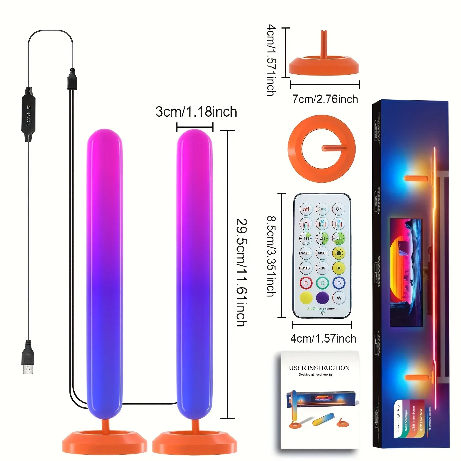 rgb smart ambient lighting with app control-2
