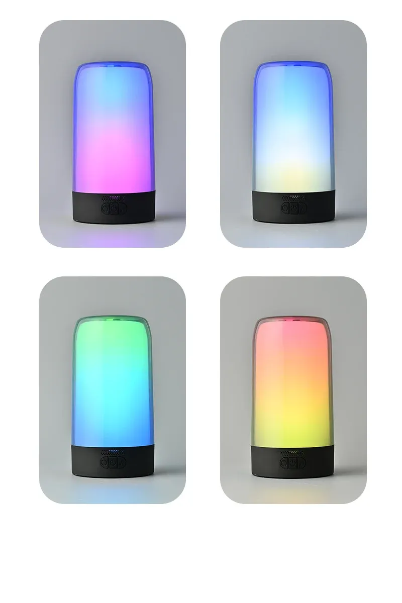 smart bluetooth app night light rgbw colorful dimmable small desk lamp neon symphony music ambient light led bedside table lamps-45