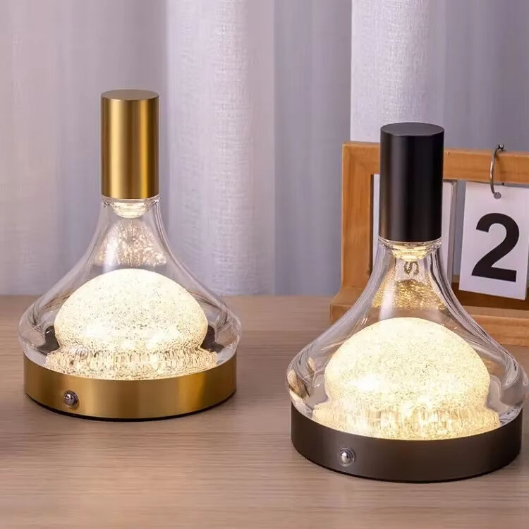 Bottle Shape Creative Rechargeable Led Study Table Lamps