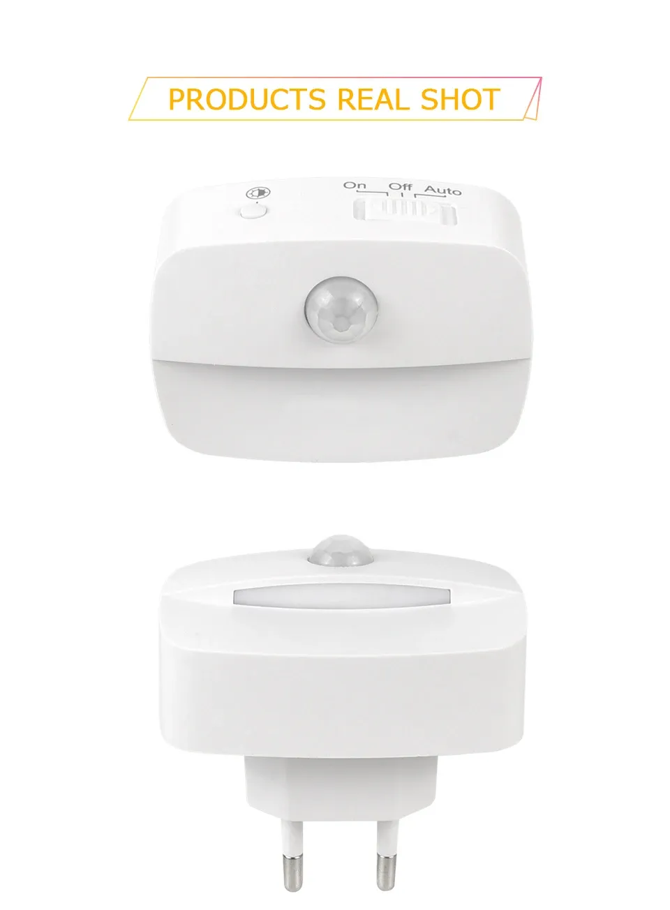 wireless motion sensor led night light 220v eu plug in motion detector bedroom staircase closet bedside wall socket night lamp-48