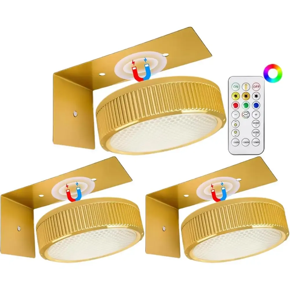remote control adjustable battery powered painting lamp-8