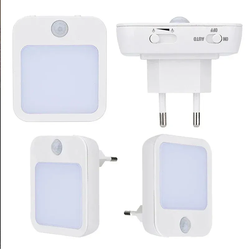 eu plug smart motion sensor led night light home wall lamp suitable for hallway-50