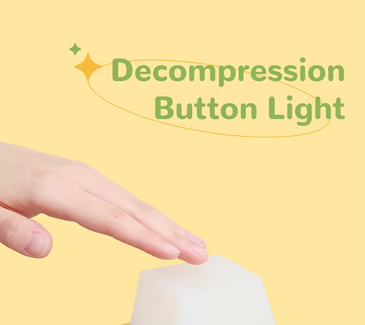 rechargeable keyboard shape press night lamps-2