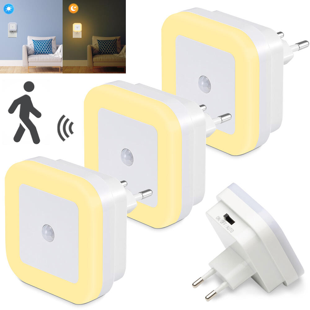 wireless led night light with motion sensor eu uk plug in auto dusk to dawn sensor energy efficient lamp for kids children home-42