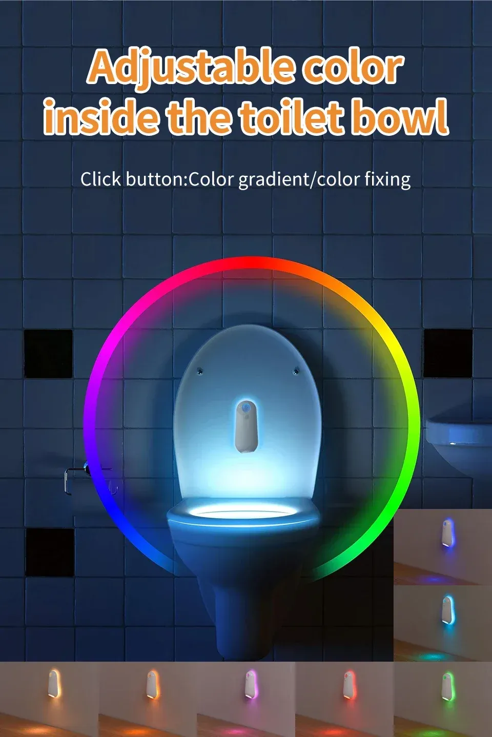 usb rechargeable wireless waterproof rgb toilet night light -39