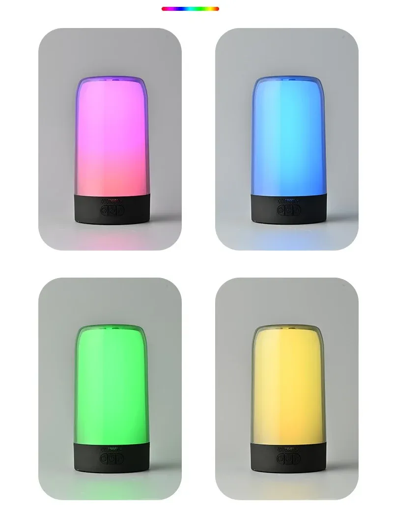 smart bluetooth app night light rgbw colorful dimmable small desk lamp neon symphony music ambient light led bedside table lamps-44