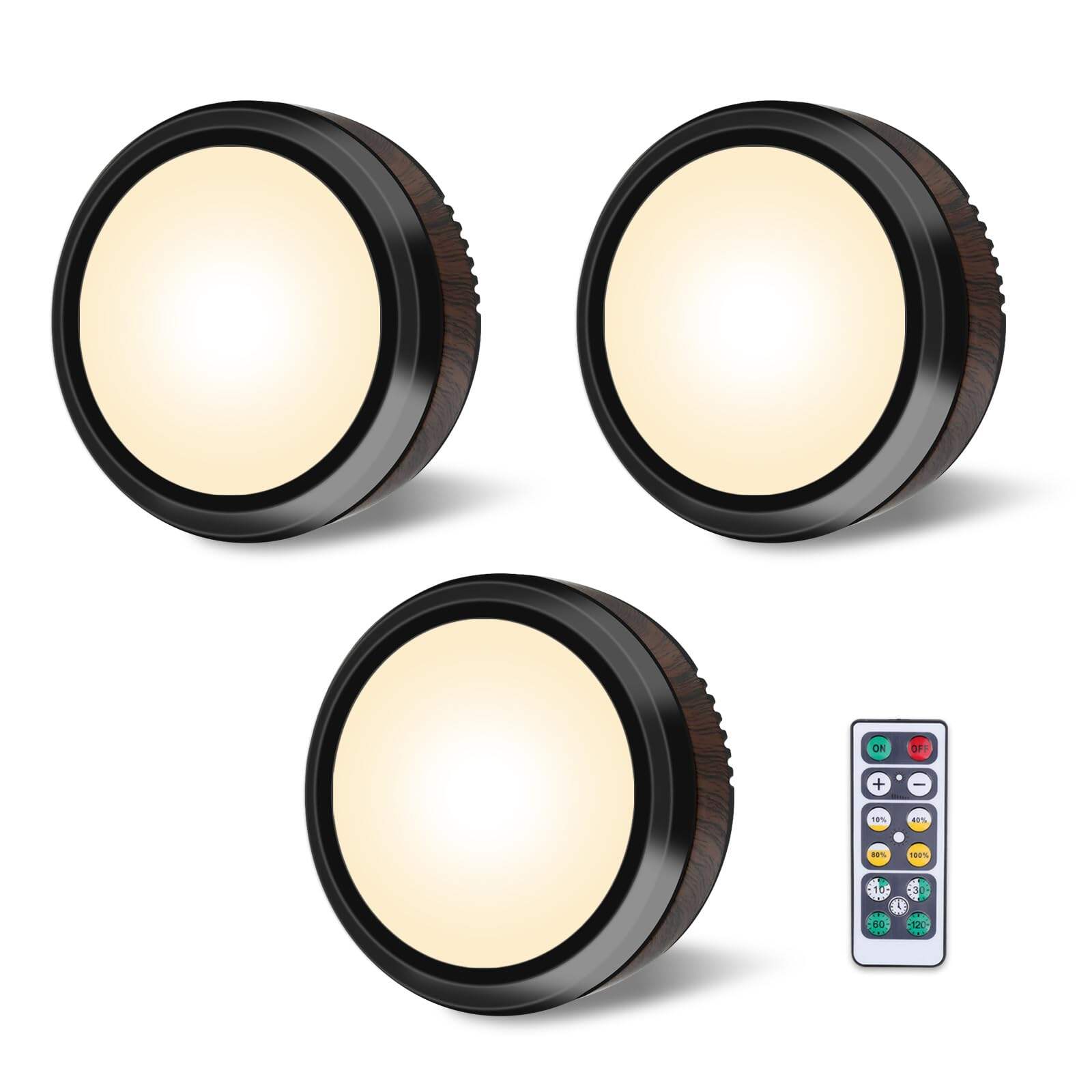 Lampu di Bawah Lemari LED dengan Remote