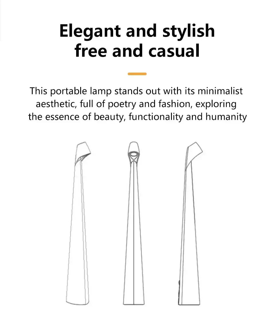 modern table lamp rechargeable touch contral desk lamp-40