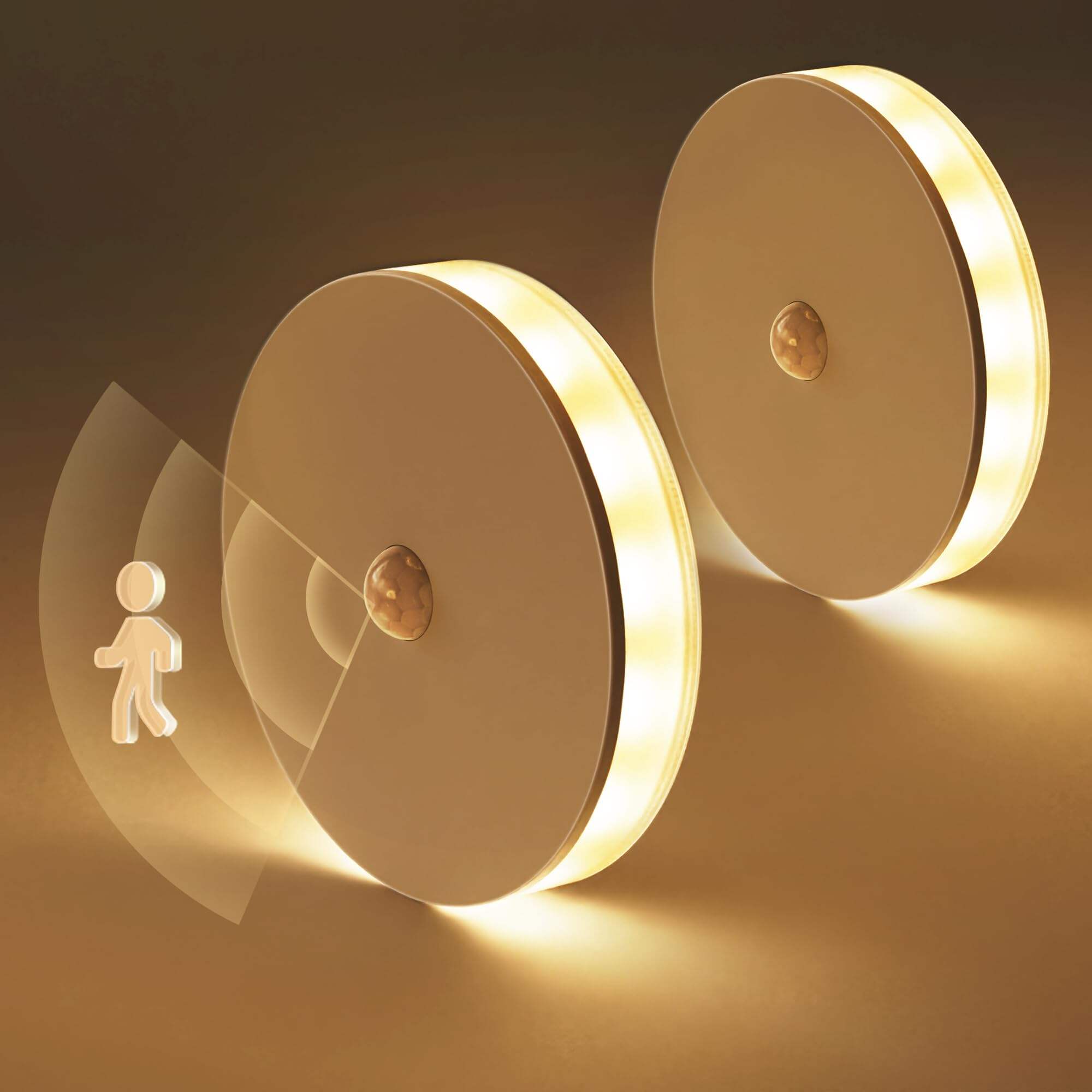 Rechargeable Battery Night Light,Stick-On Closet Light,Battery Operated Lights