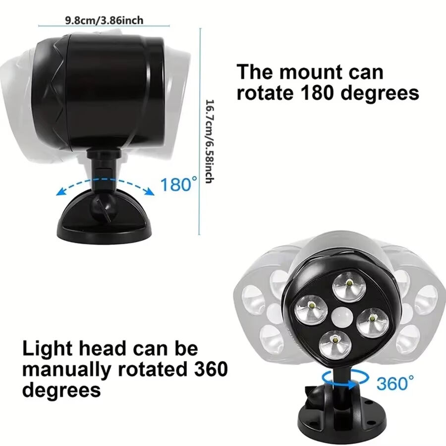 6000K Battery Operated Motion Sensor Light Waterproof Wireless LED Battery Powered Wall Light 