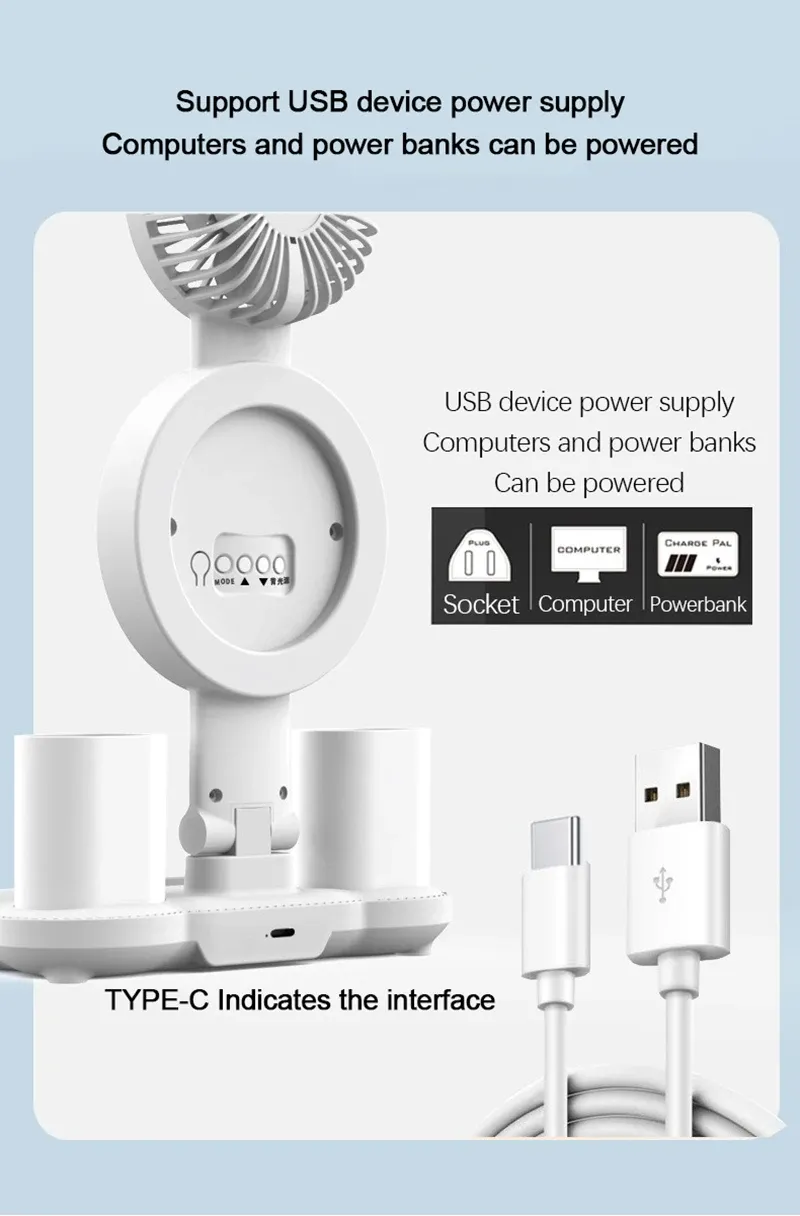 rechargeable led table lamp for study desk lamp reading light led night light with fan led clock dispaly reading desk light-41