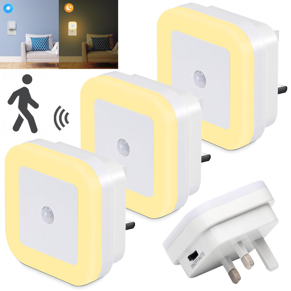 wireless led night light with motion sensor eu uk plug in auto dusk to dawn sensor energy efficient lamp for kids children home-41